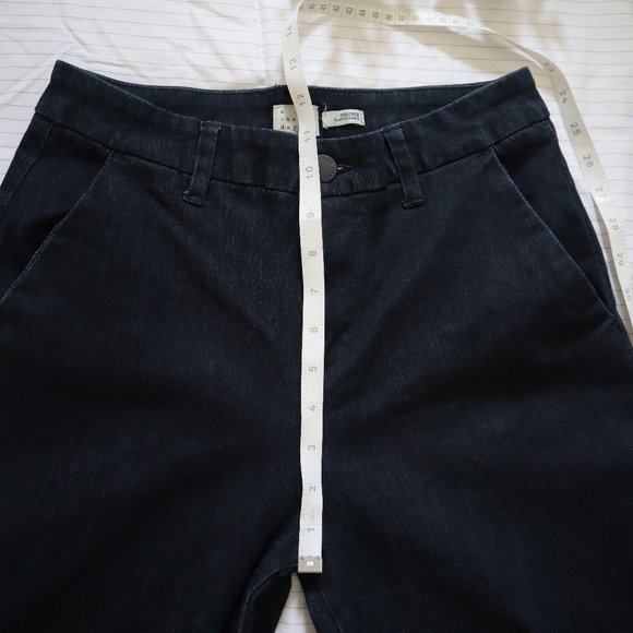 A NEW DAY Wide Leg High Rise Jeans Dark Wash 6 - Picture 9 of 12